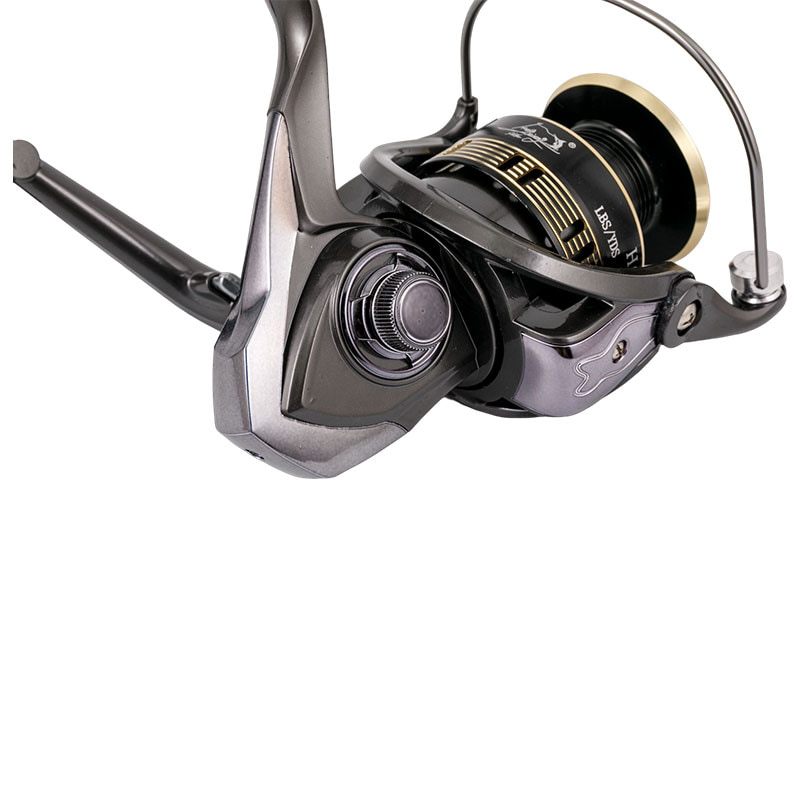 HQ1000-6000 bobine en métal 5 + 1BB moulinets de pêche à filature d'appât d'eau salée