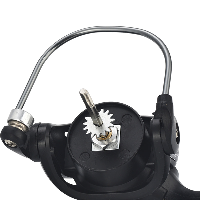 Mini moulinets de pêche sur glace en métal 9 + 1BB
