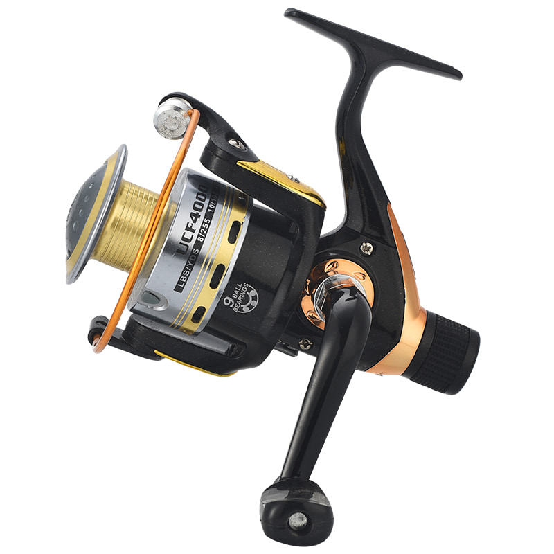 Bobine métallique frein arrière moulinet de pêche