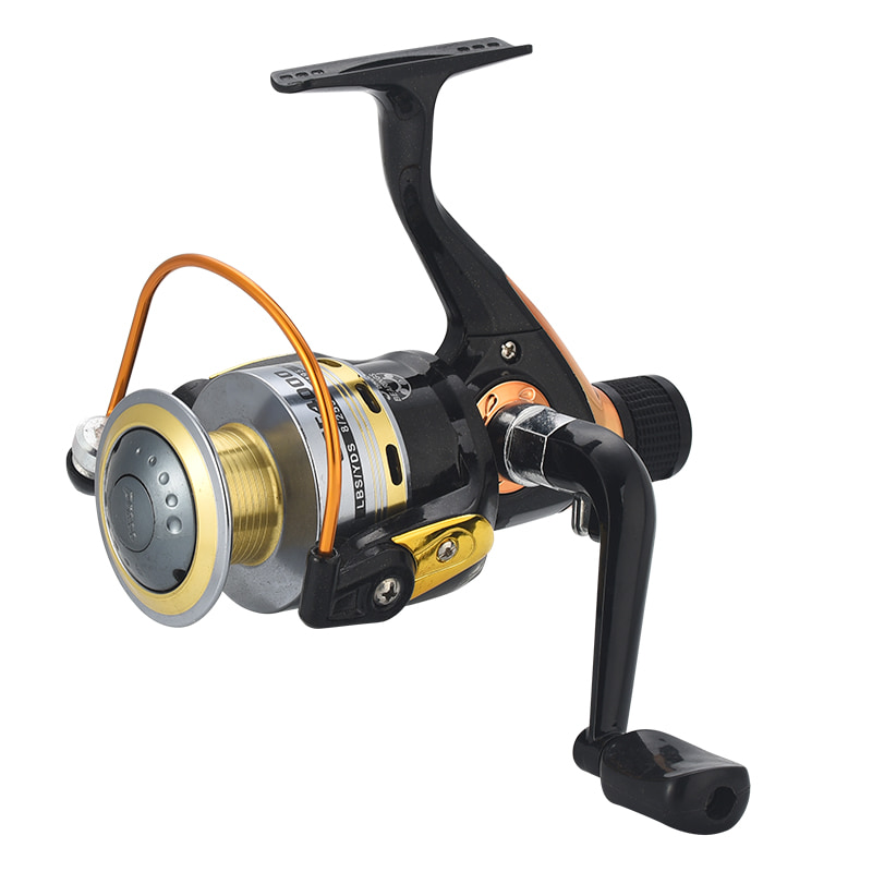 Bobine métallique frein arrière moulinet de pêche