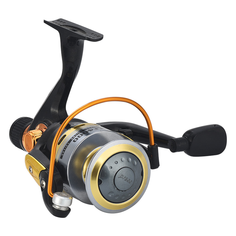 Bobine métallique frein arrière moulinet de pêche