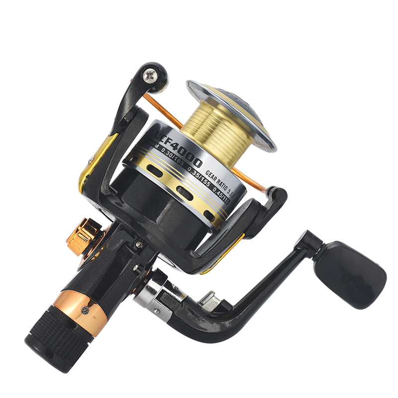 Bobine métallique frein arrière moulinet de pêche