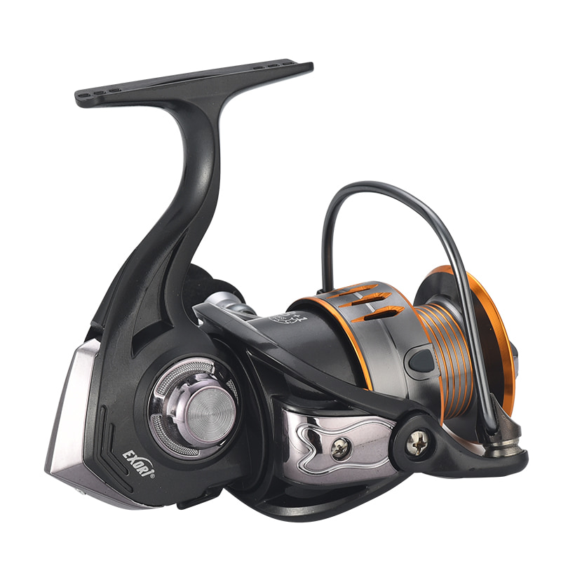 Moulinet de pêche Spinning avec poignée à visser, bobine en métal, pour pêche en mer, Casting d'appât en eau salée, nouveauté