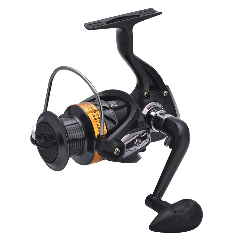 Bobine en métal de haute qualité 5.1: 1 moulinet de filature de ligne de poisson moulinet de coulée d'appât d'eau salée moulinets de pêche en rotation