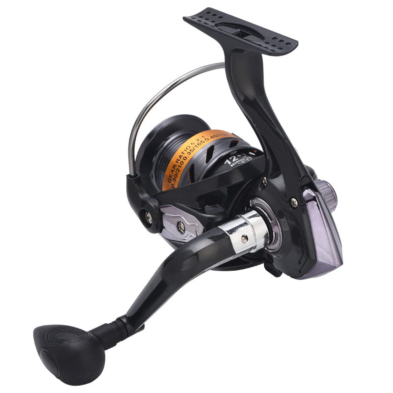 Bobine en métal de haute qualité 5.1: 1 moulinet de filature de ligne de poisson moulinet de coulée d'appât d'eau salée moulinets de pêche en rotation