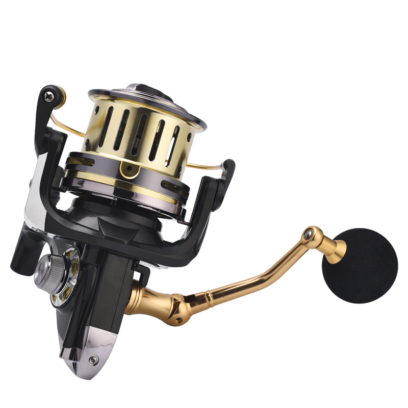 Métal divers bonne qualité nouveauté dernière conception haute vitesse filature moulinet de pêche moulinets de poisson