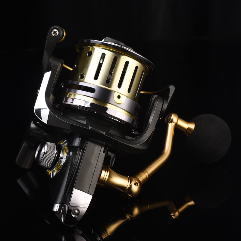 Métal divers bonne qualité nouveauté dernière conception haute vitesse filature moulinet de pêche moulinets de poisson